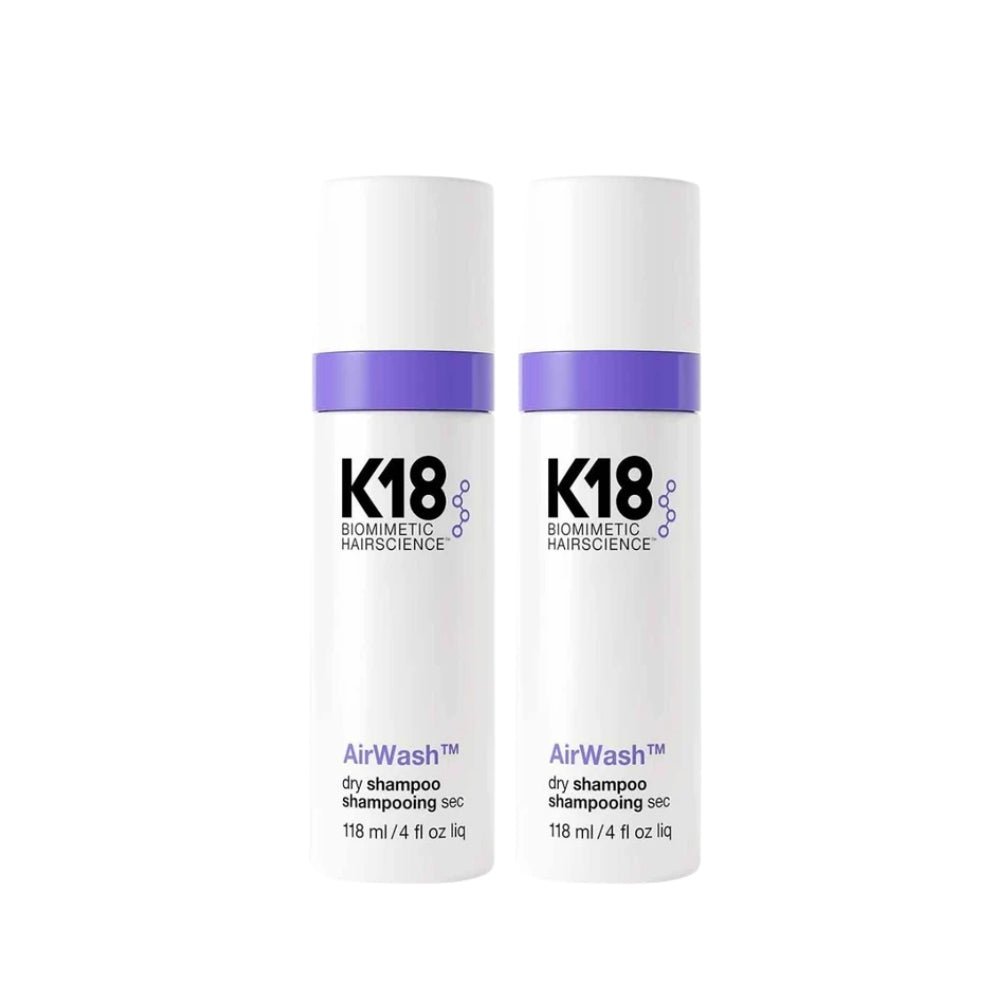 K18 Air Wash Dry Shampoo 118ml 2 Pack Set - buy haircare set online in Dubai, UAE | Beauty Orchard