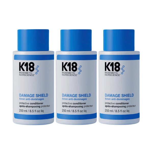 K18 Damage Shield Protective Conditioner 250ml 3 Pack Set - buy haircare set online in Dubai, UAE | Beauty Orchard