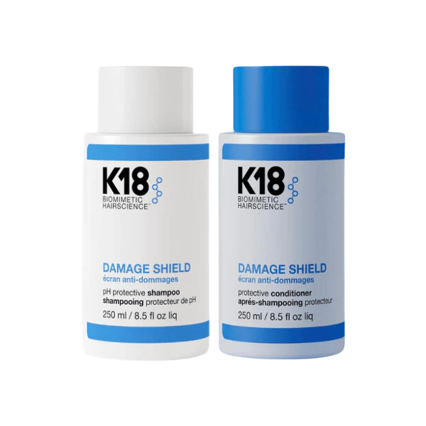 K18 Damage Shield Protective Shampoo & Conditioner 250ml Set - buy haircare set online in Dubai, UAE | Beauty Orchard
