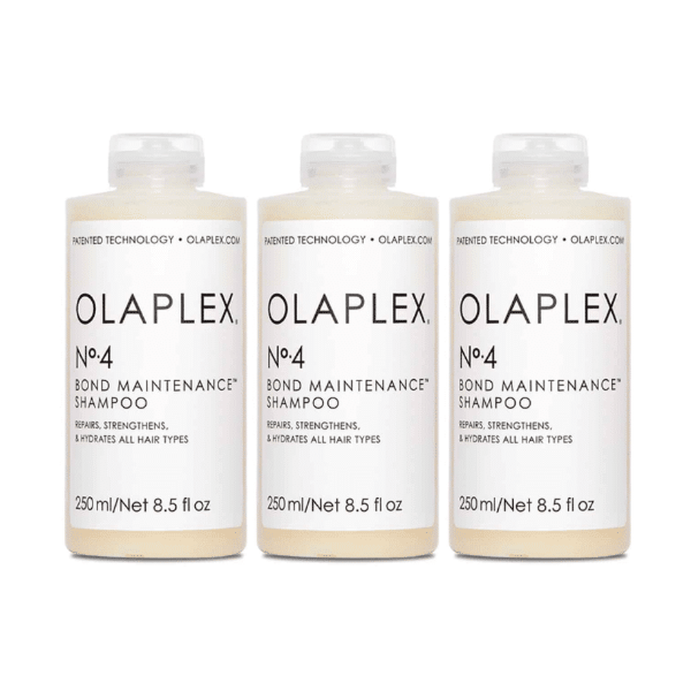 Olaplex Bond Maintenance Shampoo No.4 250ml 3 Pack Set - buy haircare set online in Dubai, UAE | Beauty Orchard