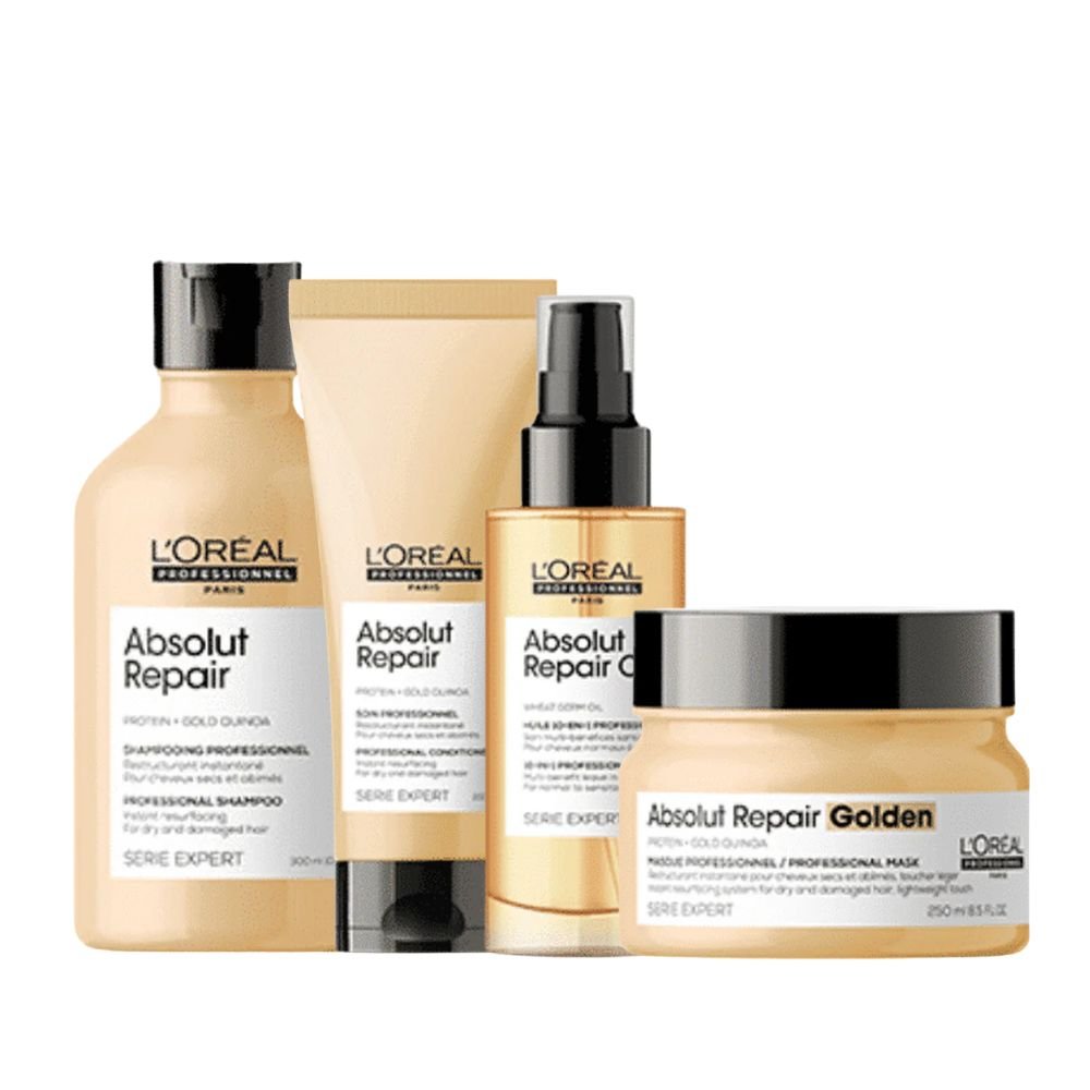 Serie Expert Absolut Repair Routine Set - buy haircare set online in Dubai, UAE | Beauty Orchard