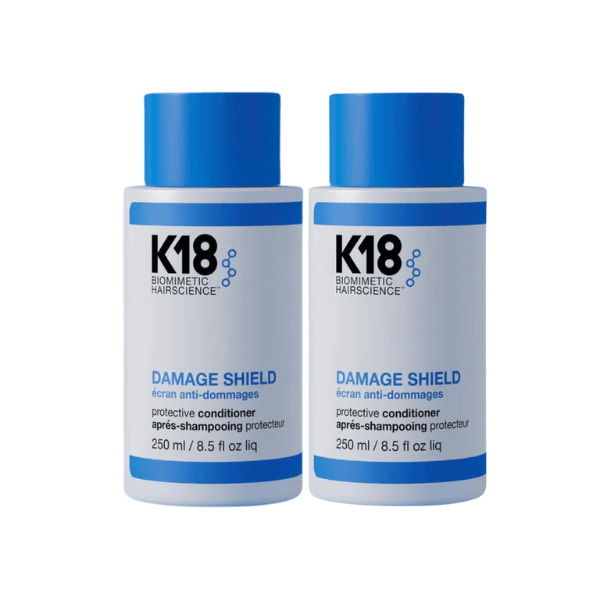 K18 Damage Shield Protective Conditioner 250ml 2 Pack Set - buy haircare set online in Dubai, UAE | Beauty Orchard