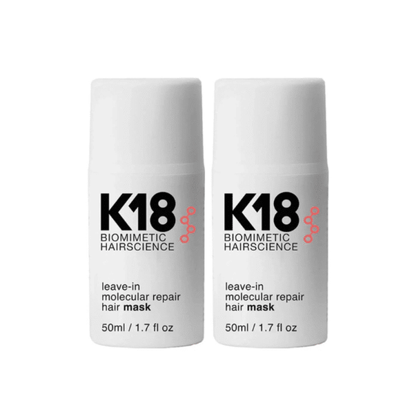 K18 Leave In Molecular Repair Hair Mask 50ml 2 Pack Set - buy haircare set online in Dubai, UAE | Beauty Orchard