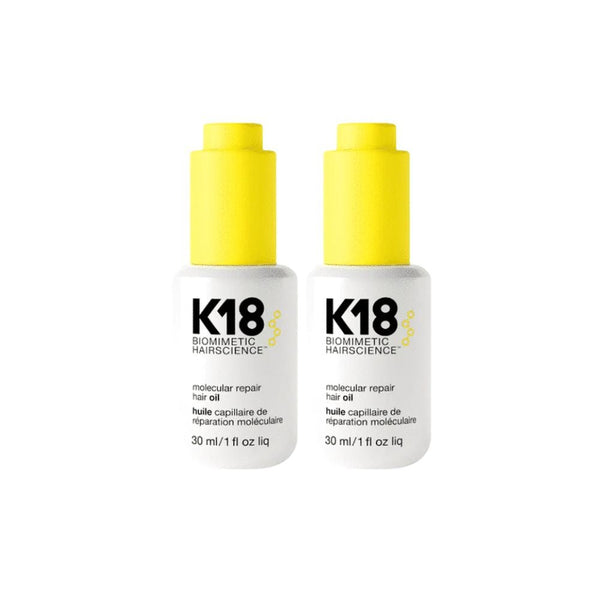 K18 Molecular Hair Oil 30ml 2 Pack Set - buy haircare set online in Dubai, UAE | Beauty Orchard