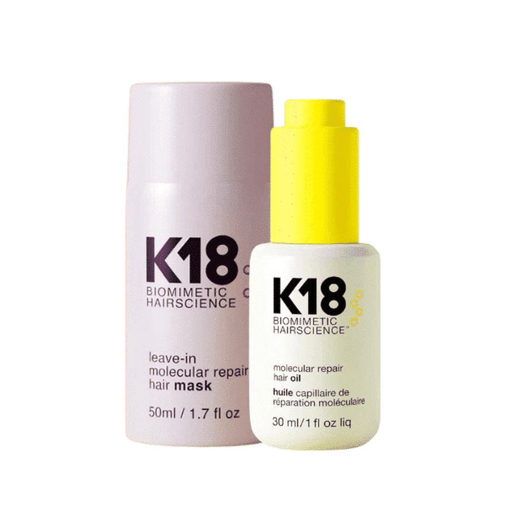 K18 Molecular Repair Hair Mask & Oil Set - buy haircare set online in Dubai, UAE | Beauty Orchard