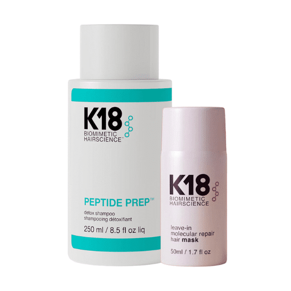 K18 PEPTIDE PREP Detox Shampoo & Mask Set - buy haircare set online in Dubai, UAE | Beauty Orchard