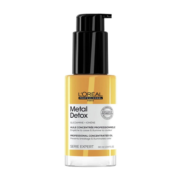 L'Oreal Professionnel Metal Detox Anti-Deposit Protector Concentrated Oil 30ml - buy hair oil online in Dubai, UAE | Beauty Orchard