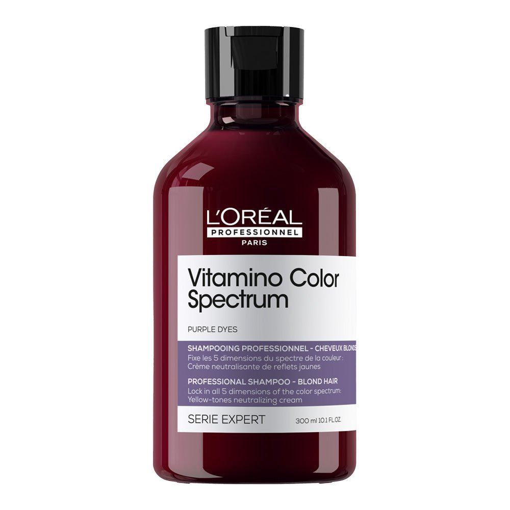 L'Oreal Professionnel Vitamino Color Spectrum Professional Purple Shampoo 300 ml - buy shampoo online in Dubai, UAE | Beauty Orchard