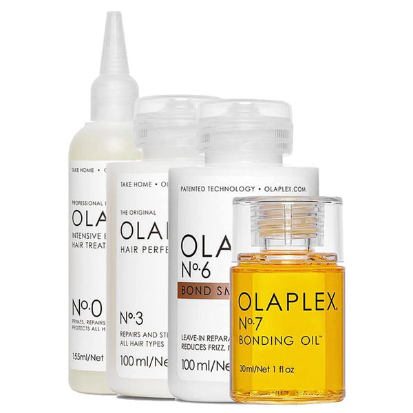 Olaplex Bonding Set (No.0, No.3, No.6, No.7) - buy haircare set online in Dubai, UAE | Beauty Orchard
