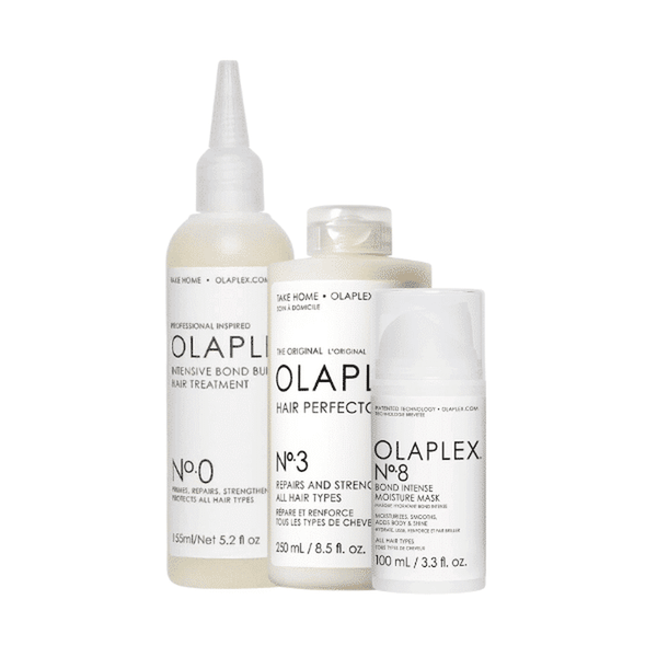Olaplex Booster Set (No.0, No.3 250ml, No.8) - buy haircare set online in Dubai, UAE | Beauty Orchard