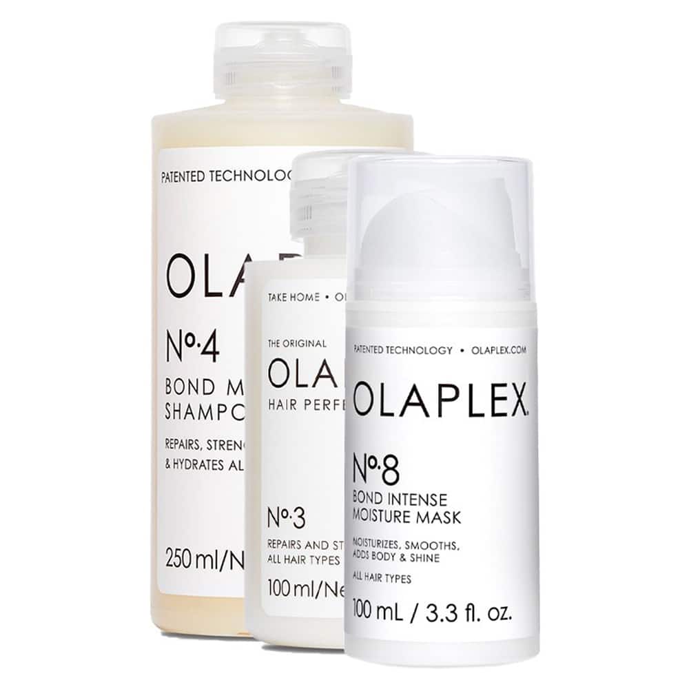 Olaplex Moisture Set (No.3, No.4, No.8) - buy haircare set online in Dubai, UAE | Beauty Orchard