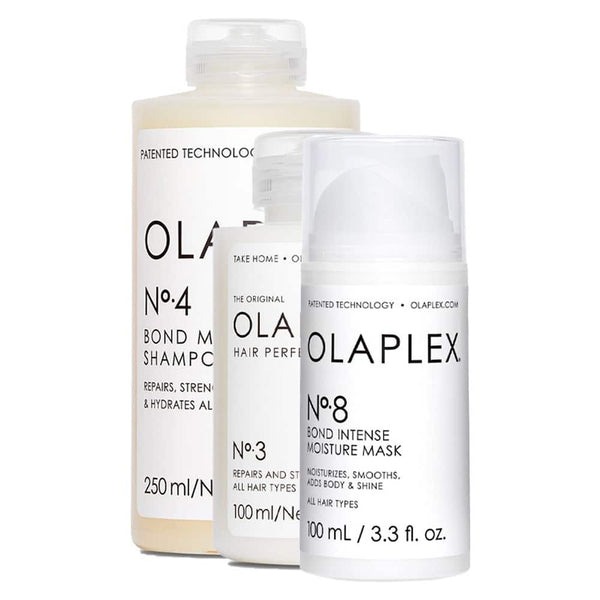 Olaplex Moisture Set (No.3, No.4, No.8) - buy haircare set online in Dubai, UAE | Beauty Orchard