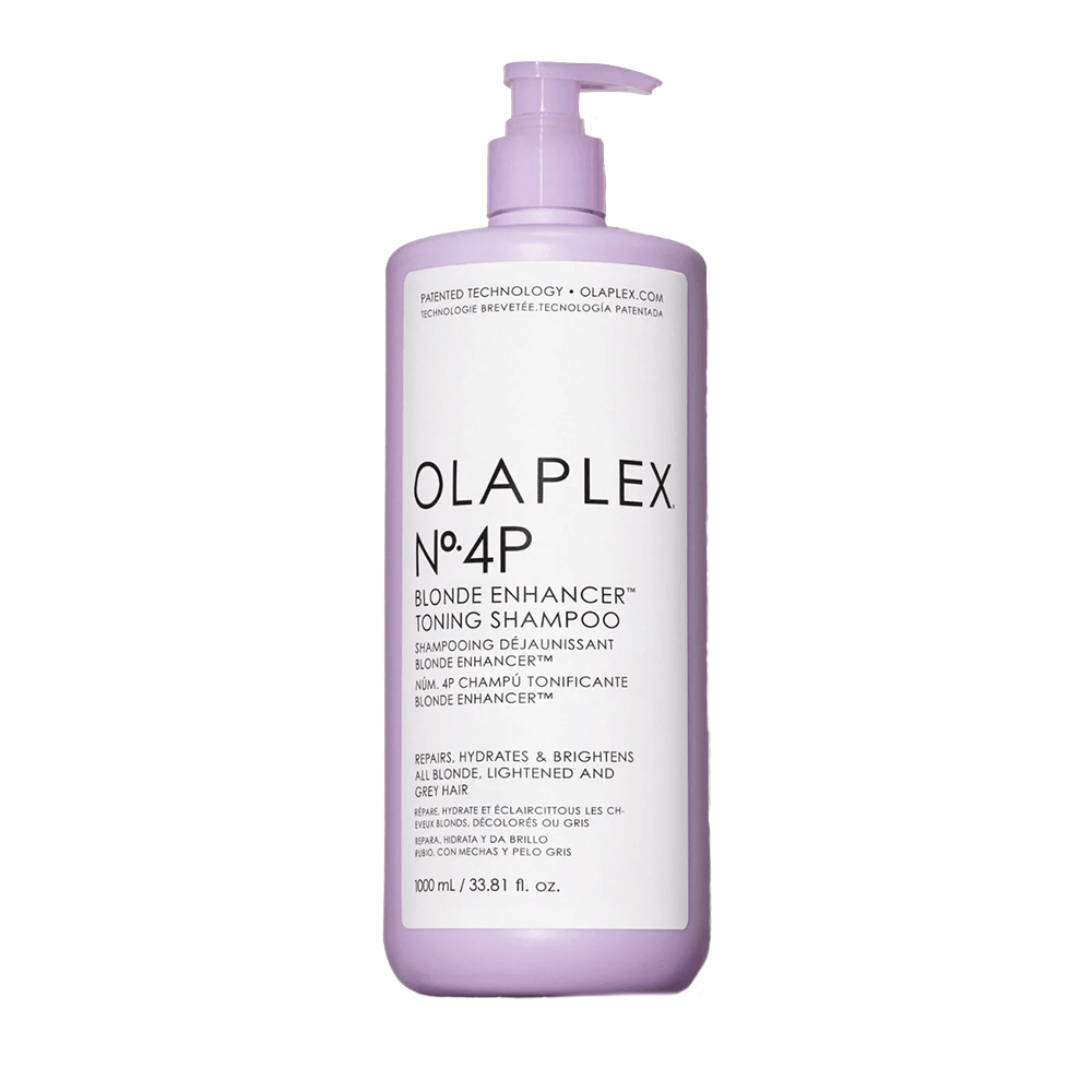 Olaplex No.4P Blonde Enhancer Toning Shampoo 1000ml - buy shampoo online in Dubai, UAE | Beauty Orchard