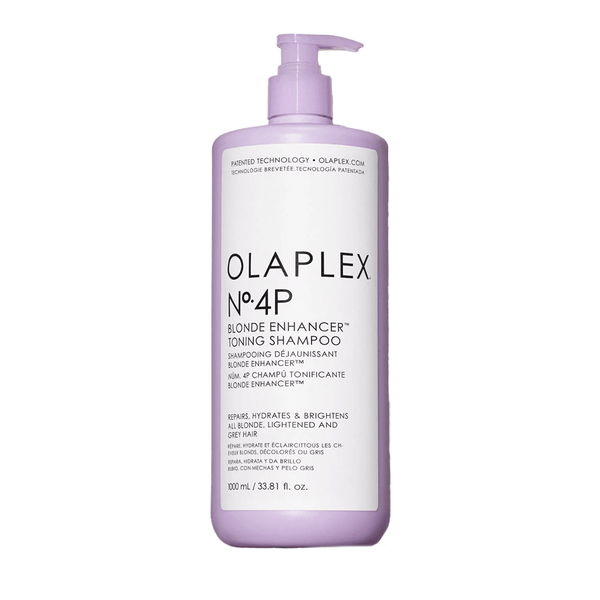 Olaplex No.4P Blonde Enhancer Toning Shampoo 1000ml - buy shampoo online in Dubai, UAE | Beauty Orchard