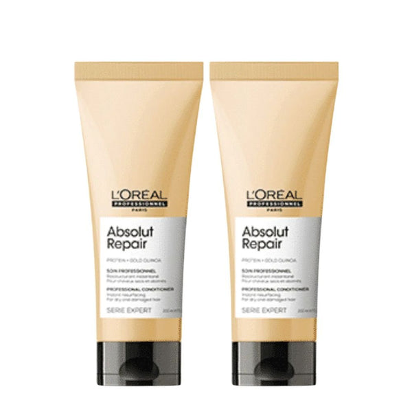 Serie Expert Absolut Repair Instant Resurfacing Conditioner 2 Pack Set - buy haircare set online in Dubai, UAE | Beauty Orchard