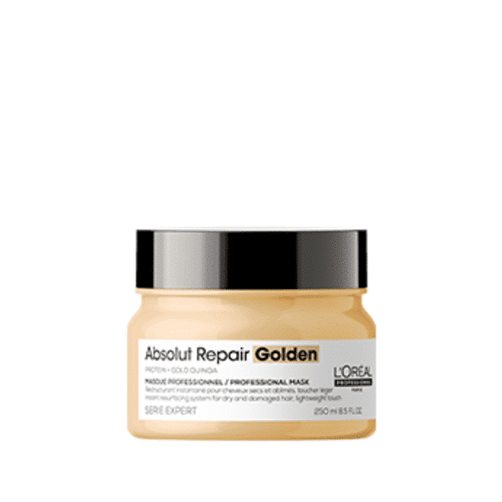 Serie Expert Absolut Repair Instant Resurfacing Golden Masque - buy hair mask online in Dubai, UAE | Beauty Orchard