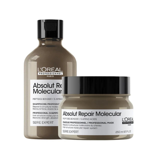 Serie Expert Absolut Repair Molecular Duo Set - buy haircare set online in Dubai, UAE | Beauty Orchard