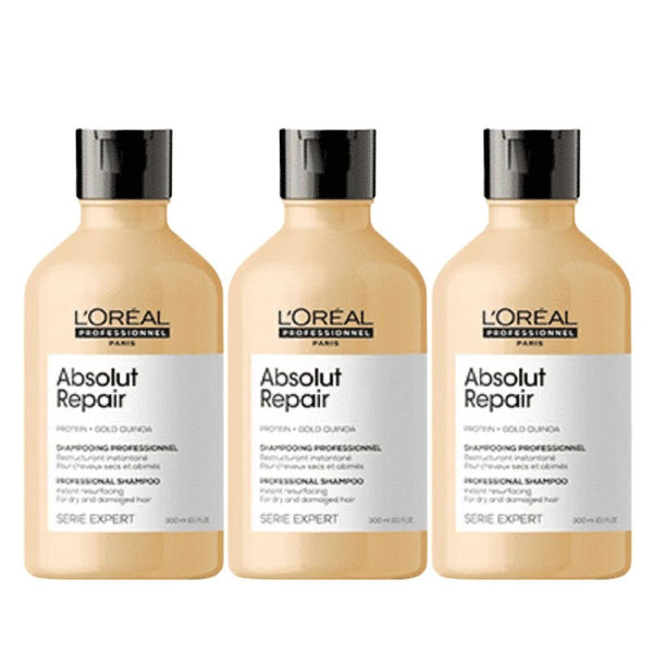 Serie Expert Absolut Repair Oil 10-in-1 3 Pack Set - buy haircare set online in Dubai, UAE | Beauty Orchard