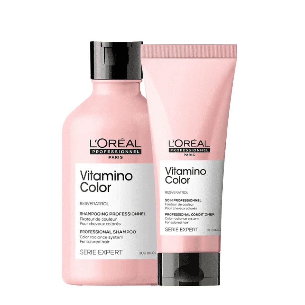 Serie Expert Vitamino Color Duo Set - buy haircare set online in Dubai, UAE | Beauty Orchard